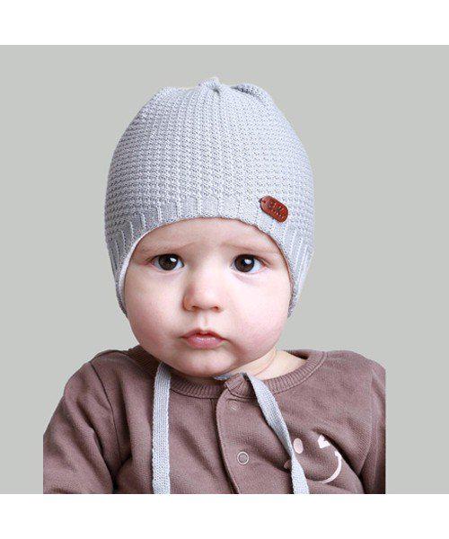 Шапка детская Elf Оливер р. 46 Светло-серый (OK002450)