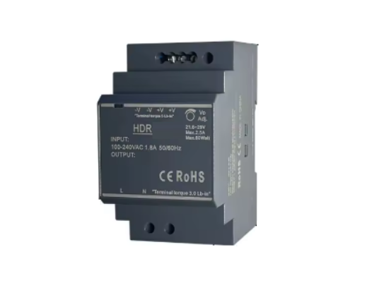 Трансформатор ультратонкий імпульсний HDR 60 Вт 12 В