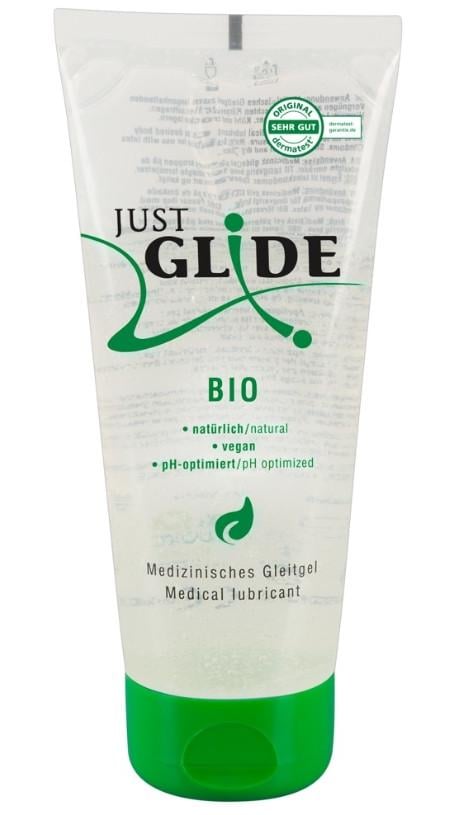 Смазка органическая на водной основе Just Glide Bio веганская 200 мл (2179318025)