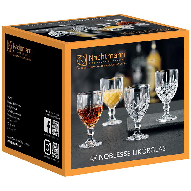 Набор рюмок с ножкой Nachtmann Noblesse 57 мл 4 шт. (111000985)