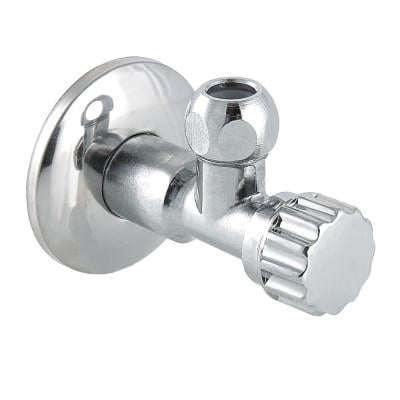 Вентиль угловой Valtec бытовой для смесителя ЗЗ 1/2"хМ10 (VT.281.N.0410)