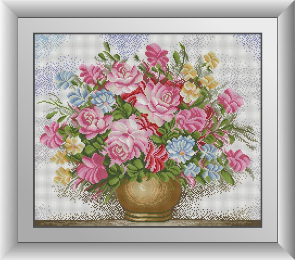 Алмазная мозаика Dream Art Нежный букет 44x52 см (DA.30252)