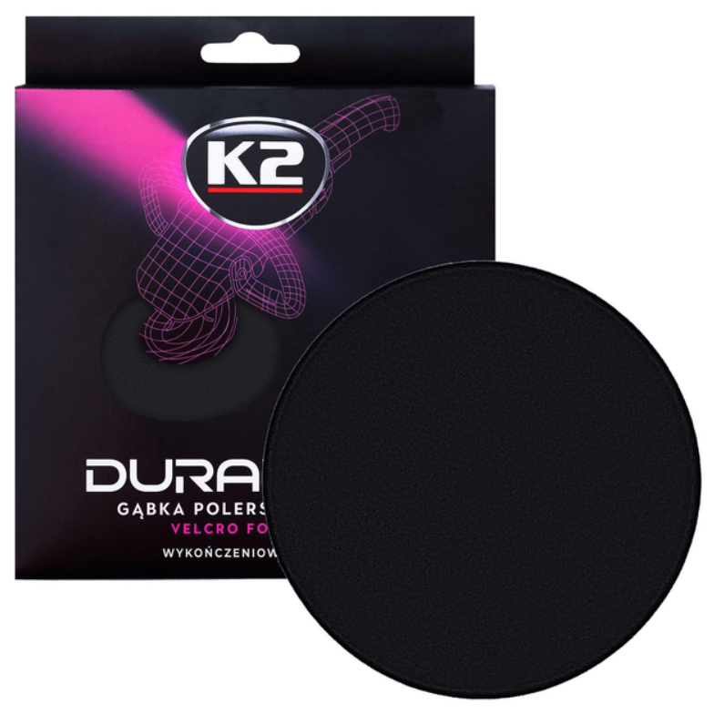 Губка для полировки K2 Duraflex на липучке финишная 150х25 мм Черный