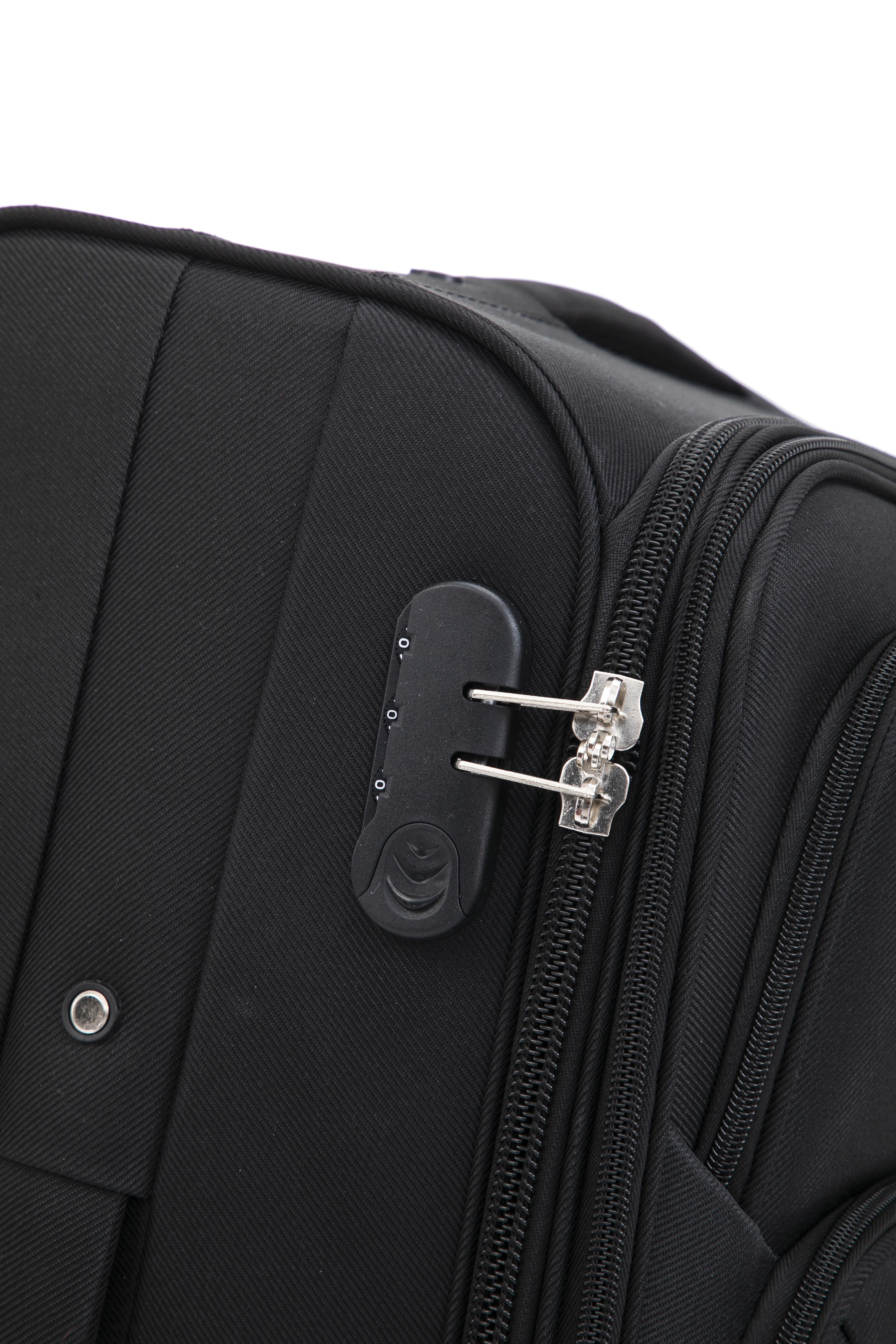 Чемодан Bonro Tourist 4 колеса 3 шт. Чорний (2193) - фото 6 Чемодан Bonro Tourist 4 колеса 3 шт. Чорний (2193) - фото 6