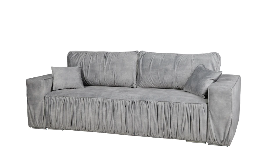 Диван Пандора прямой раскладной Серый (2147487061)