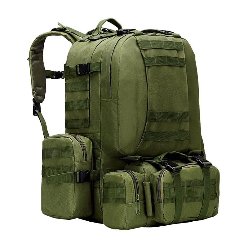 Рюкзак +3 подсумка AOKALI Outdoor B08 Green