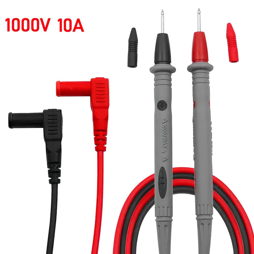 Щупы для мультиметра с иглами CAT.3 1000V 10A Multimeter test leads (1009541-White) - фото 2