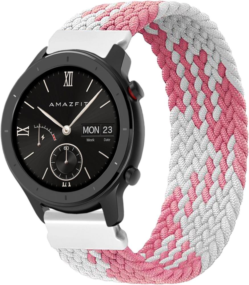 Ремінець Solo Loop Multi для Amazfit GTR 42 мм (145 мм) Pink White (26292-52)
