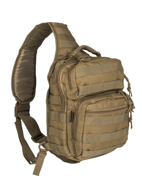 Рюкзак однолямочный Mil-Tec One Strap Assaul Pack SM 9 л Койот (14059105-9)