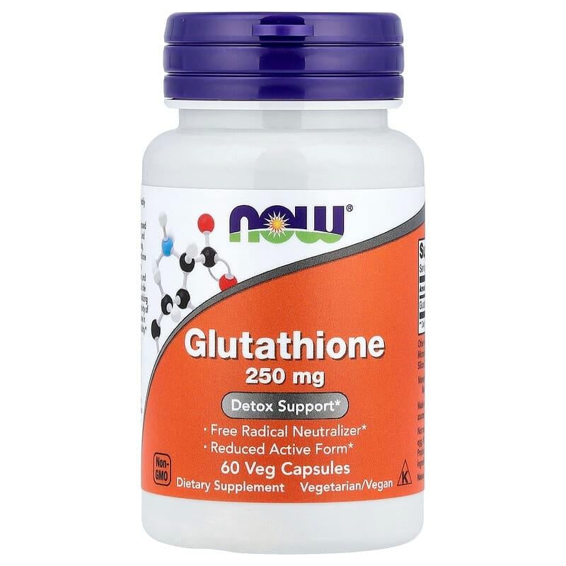 Глутатіон Now Foods Glutathione 250 мг 60 капс. (2888198176)
