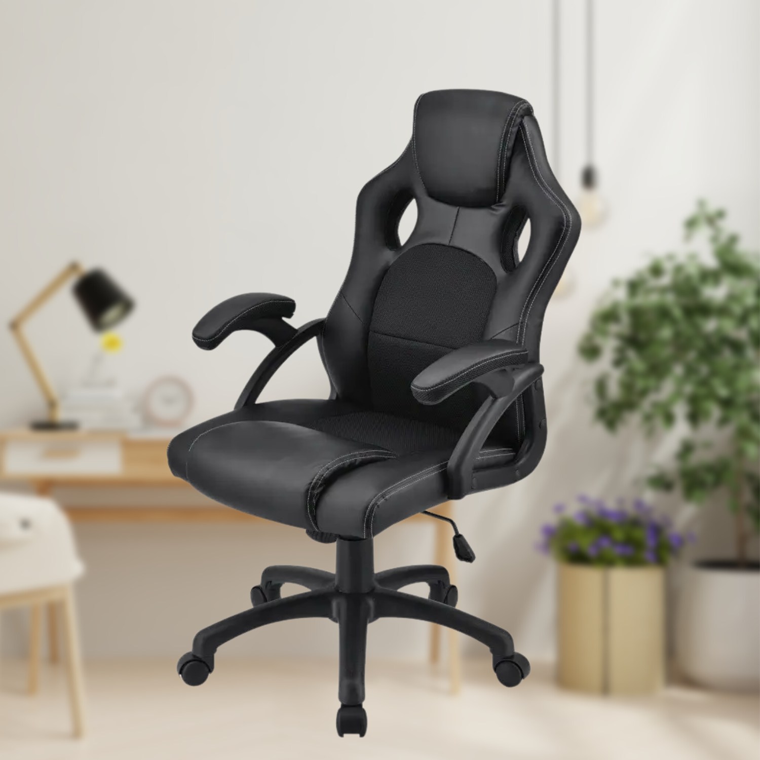 Крісло геймерське з TILT Home Fest Oskar до 120 кг Чорний - фото 9 Крісло геймерське з TILT Home Fest Oskar до 120 кг Чорний - фото 9