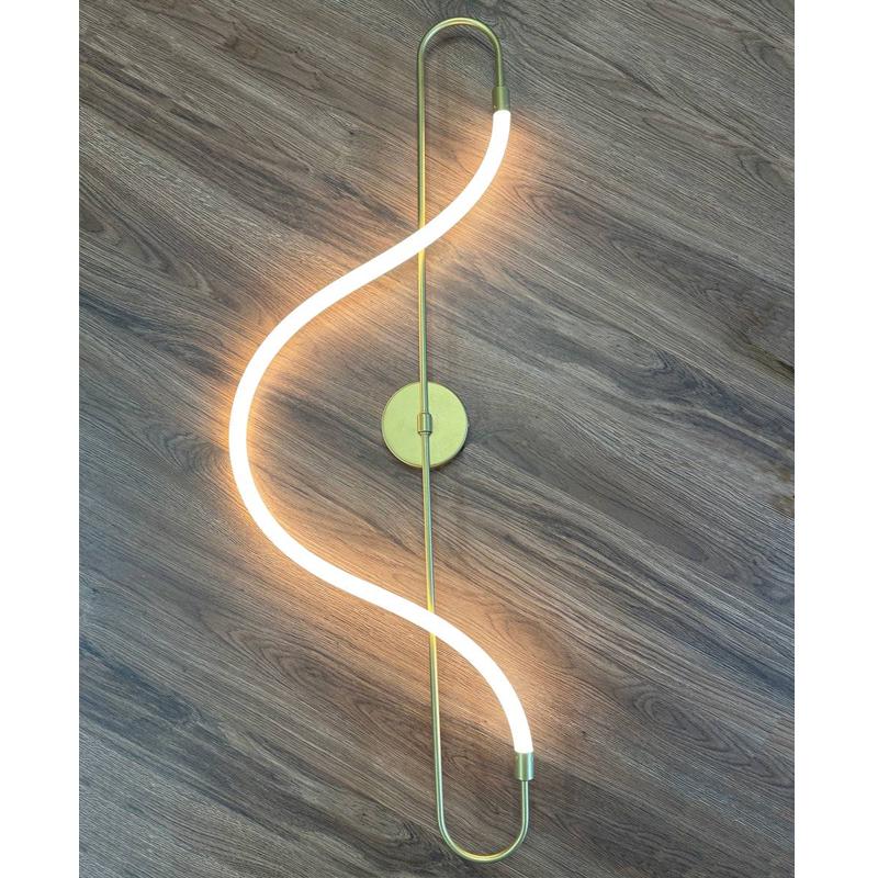 Бра Nordik A неон 3000К 1,5 м 24W 1800 Lm Золото - фото 9 Бра Nordik A неон 3000К 1,5 м 24W 1800 Lm Золото - фото 9