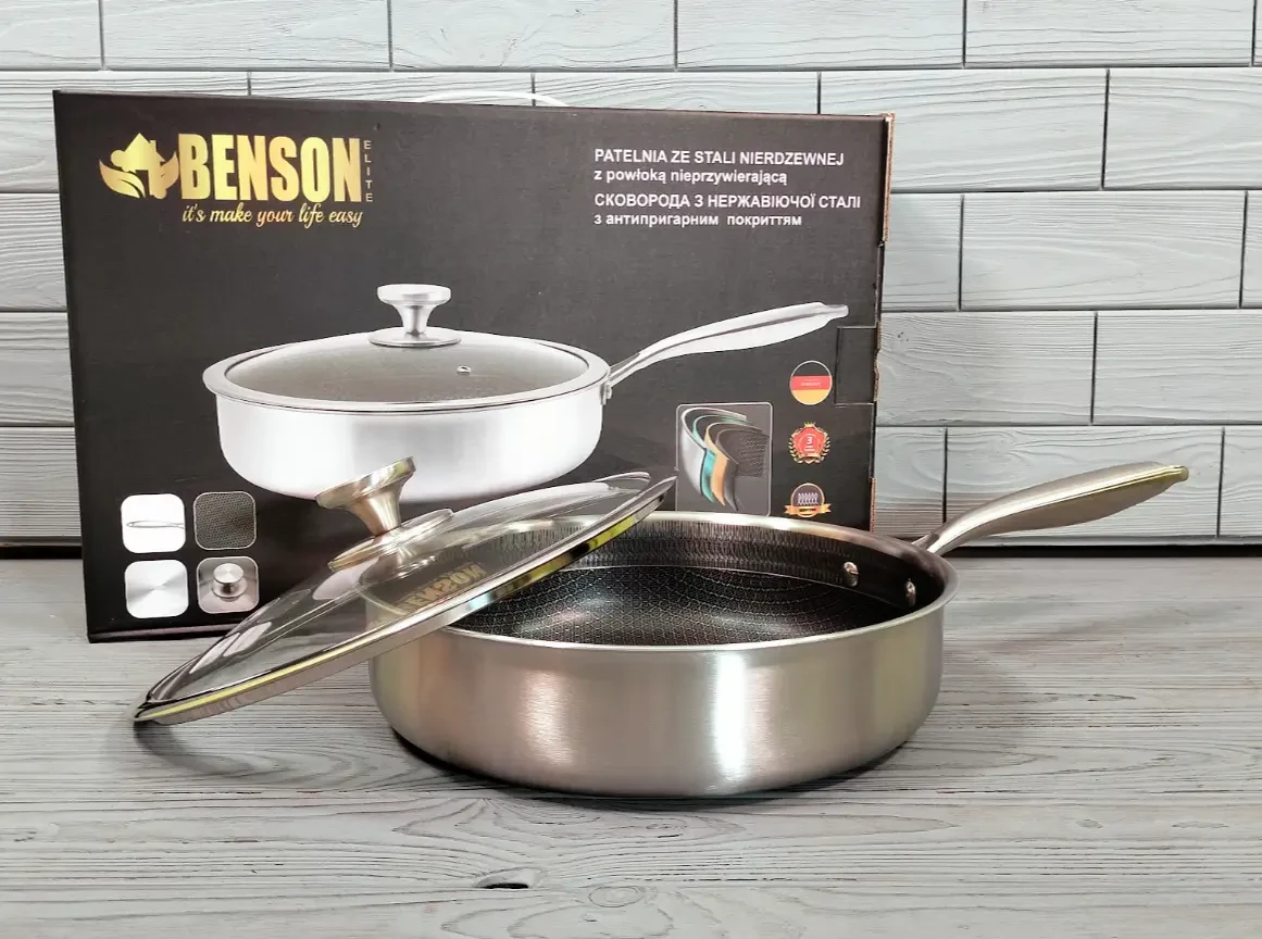 Сковорода Benson 28 см (BN-588)