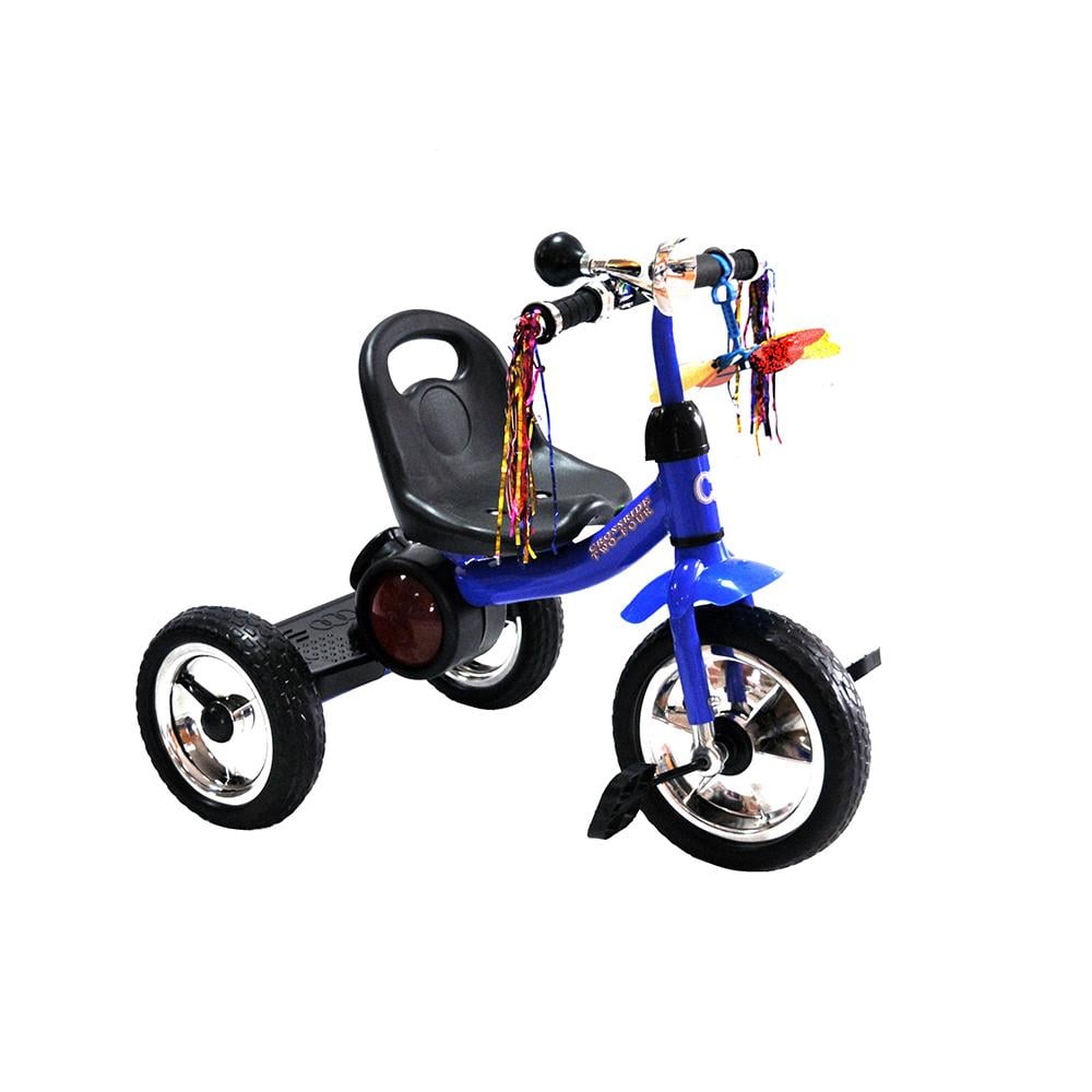 Триколісний велосипед Crossride TWOFOUR 513FS Синій (0476)