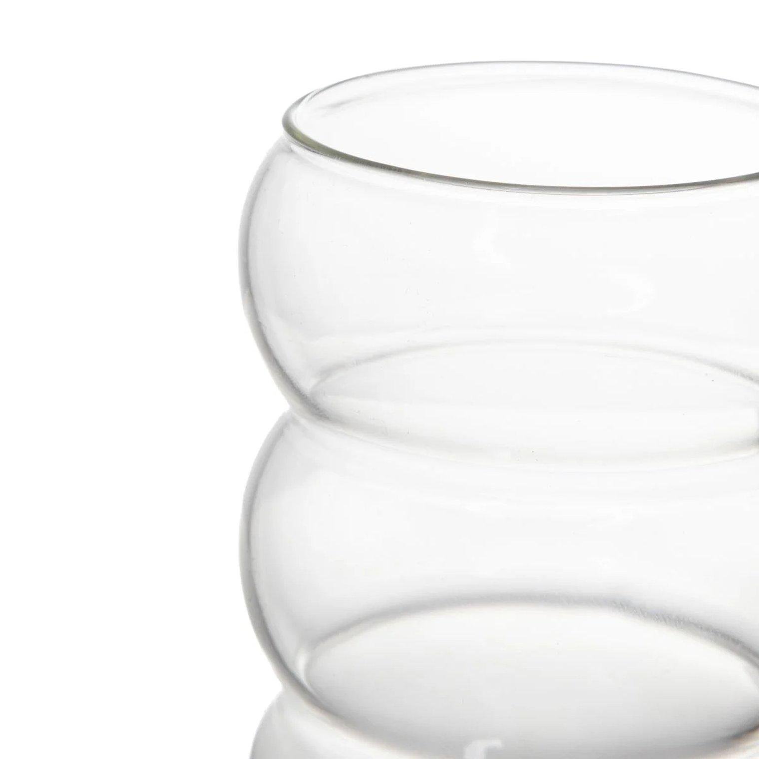 Склянка Homla BUBBLY 500 мл Прозорий (227400) - фото 2 Склянка Homla BUBBLY 500 мл Прозорий (227400) - фото 2