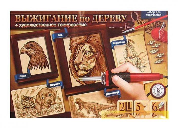 Набор для творчества Danko Toys Выжигание по дереву (5285992) - фото 2 Набор для творчества Danko Toys Выжигание по дереву (5285992) - фото 2