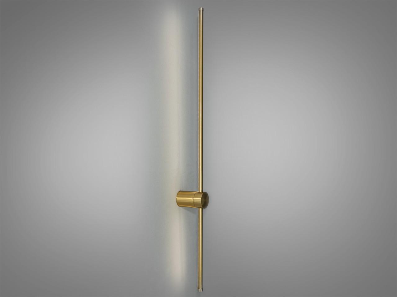 Настенный светильник светодиодный 2039-1000BRASS-LS 10W Латунь (2342579599)