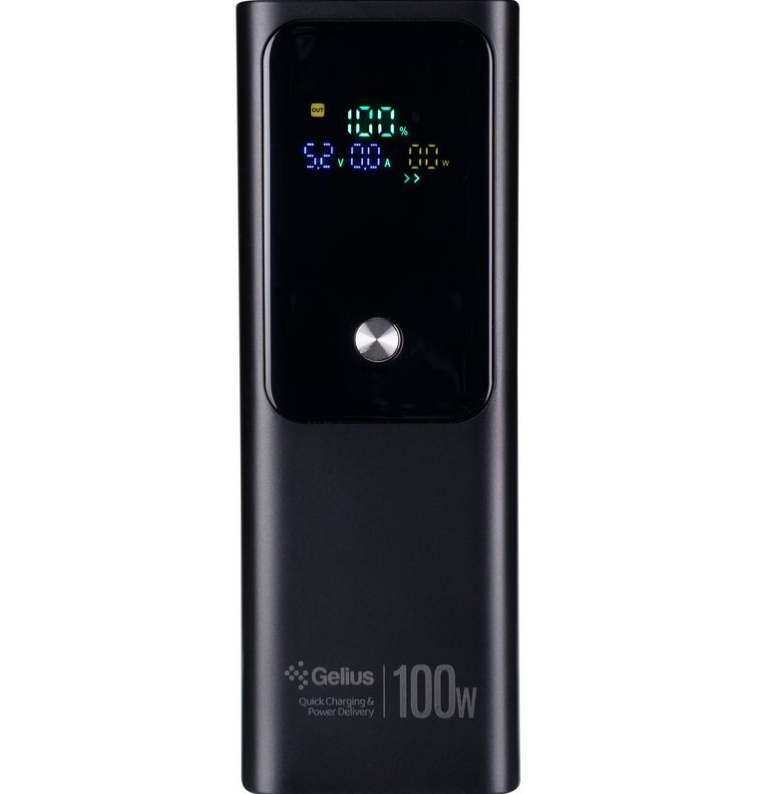 Повербанк Gelius GT GP-PB307 20000 mAh QC+PD 100W Black (2634616902)