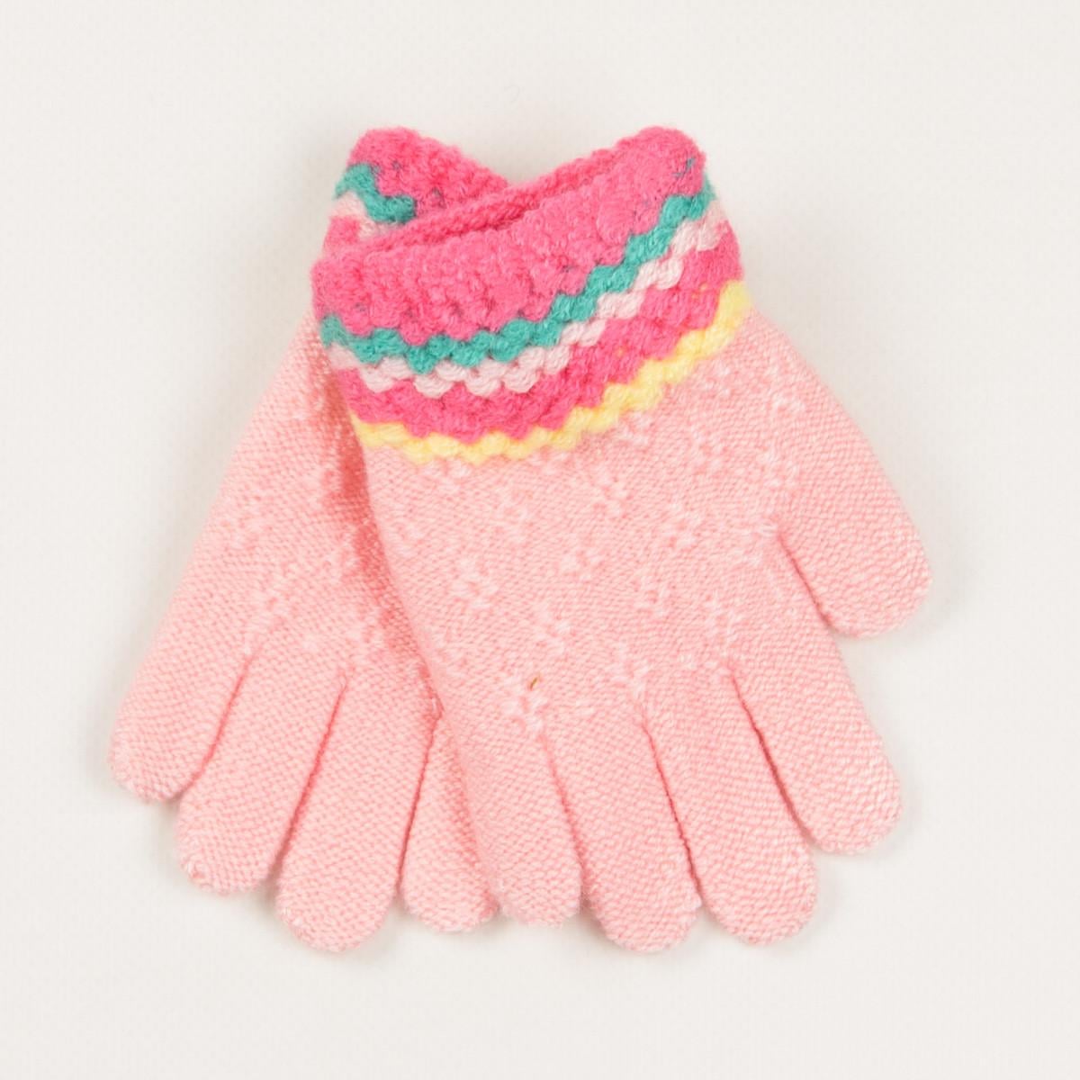 Перчатки для мальчиков и девочек 2-3 года 19-7-44 Светло-розовый (DR010186) Перчатки для мальчиков и девочек 2-3 года 19-7-44 Светло-розовый (DR010186)