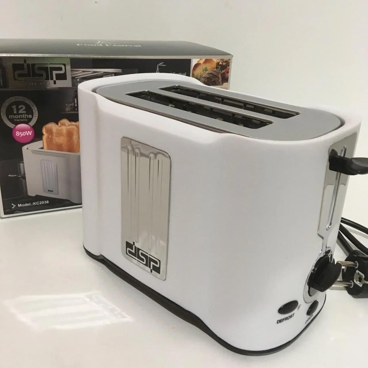 Тостер DSP KC2038 850W Білий
