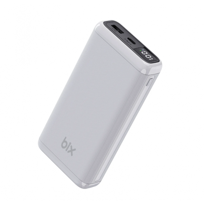 Аккумулятор наружный BIX BXPB204 20000 mAh PD22,2W+QC3.0 с быстрой зарядкой (2866330196)