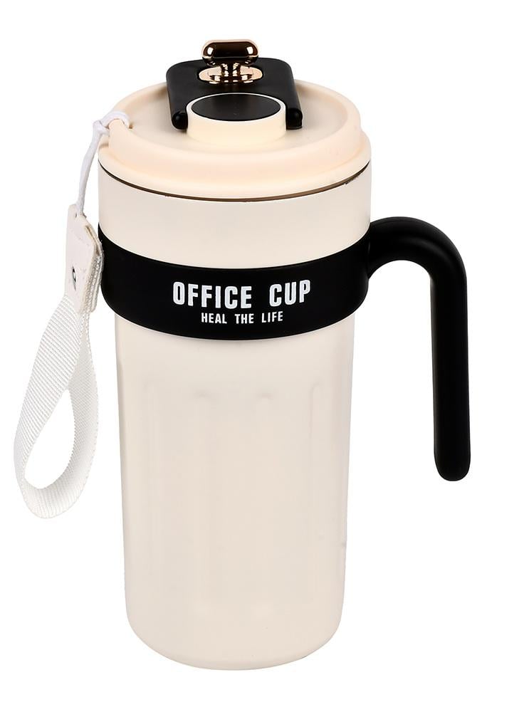 Термокухоль Office Cup з LED-індикатором температури 650 мл Beige (31321)