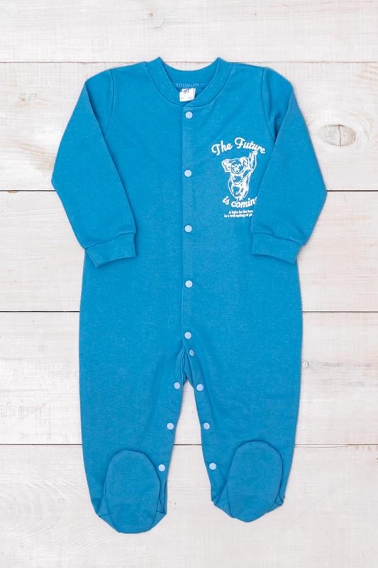 Комбінезон ясельний для хлопчика Носи Своє 74 см Блакитний (5058-023-33-4-v4)