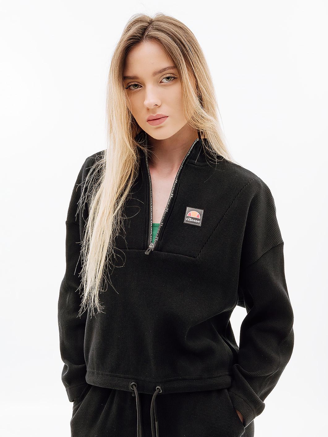 Кофта женская Ellesse Oprello Crop Track Top M Черный (7dSRR17807-011 M)