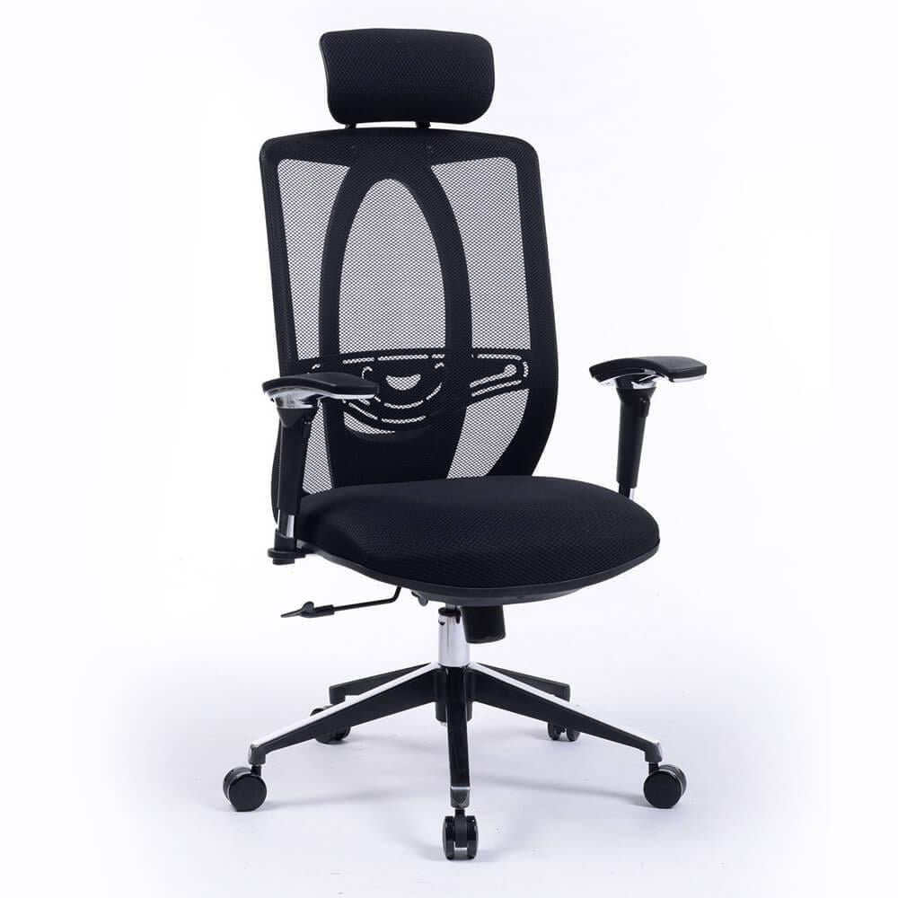 Кресло офисное Barsky BB-01 Black Сhrom