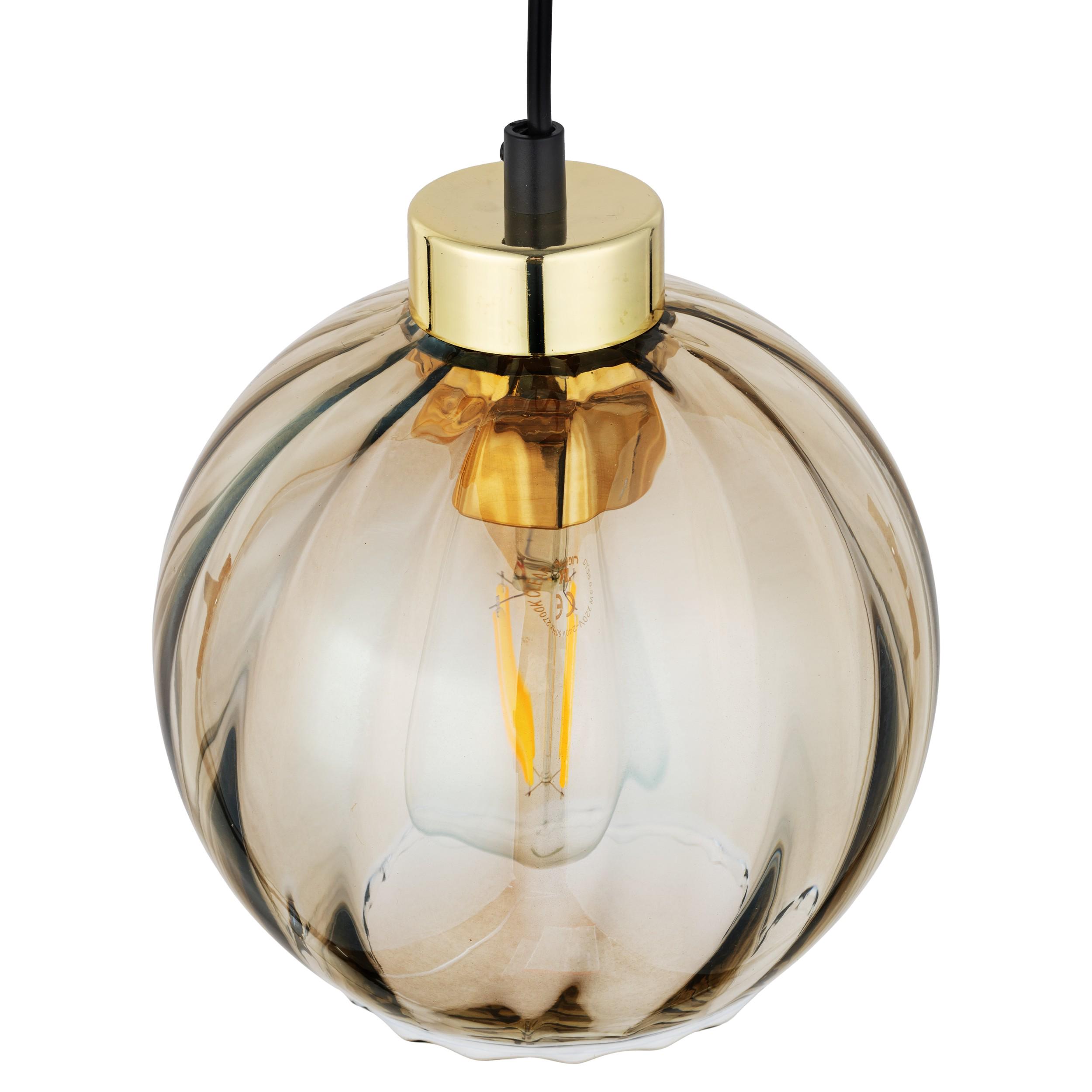 Люстра TK Lighting 4645 Devi Amber - фото 2