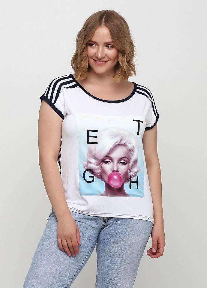 Футболка Sabotage Fashion 4 Голубой (5964-02)