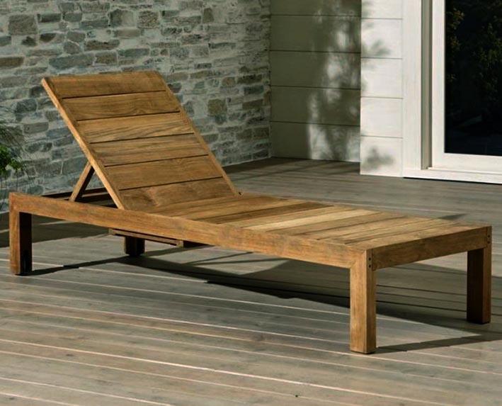 Шезлонг садовий з дерева Сурман Мускат (ШЗЛ-001307)