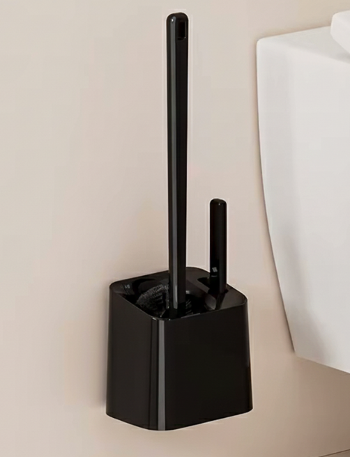 Йоржик для унитаза Uforu DB2436 с двумя щетками Черный (31293371)