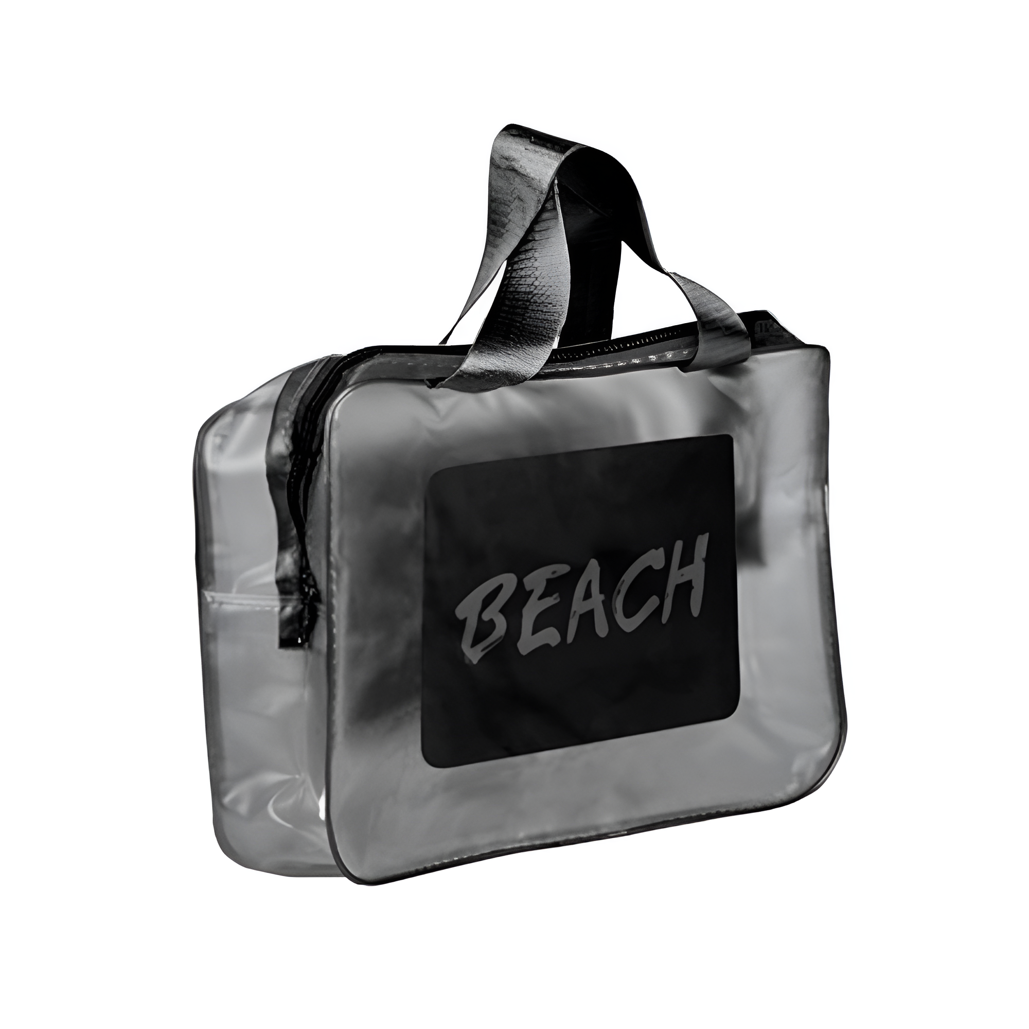 Косметичка дорожная Stenson Beach R97548 из ПВХ 26x18x9,5 см Черный (627757)