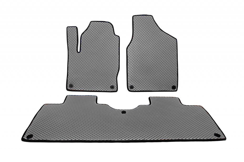 Коврики EVA 2 ряда для Volkswagen Sharan 1995-2010 гг. Серый (114423)