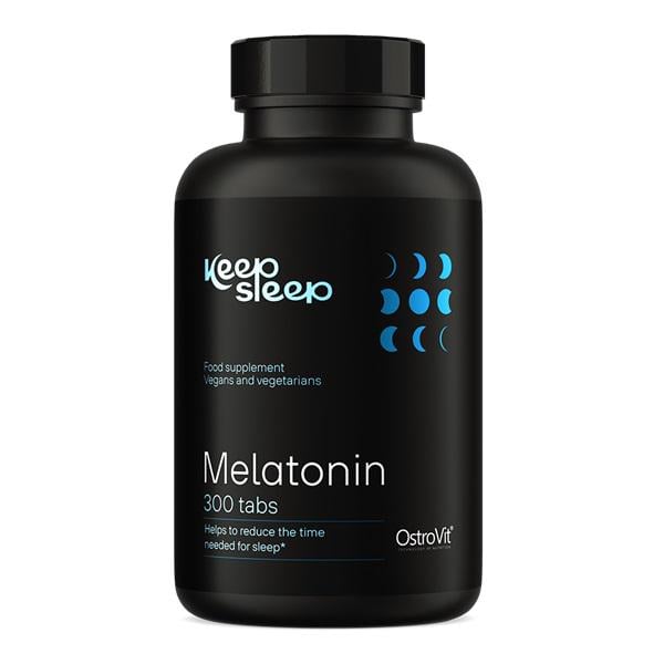 Мелатонін для спорту OstroVit Melatonin 300 таблеток (000011490)