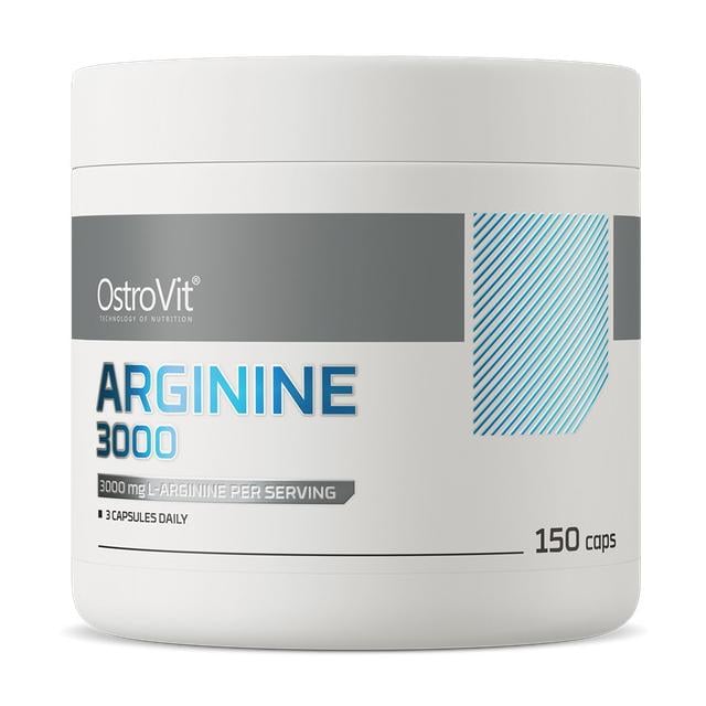 L-аргинин OstroVit Arginine 3000 1000 мг 150 капс.
