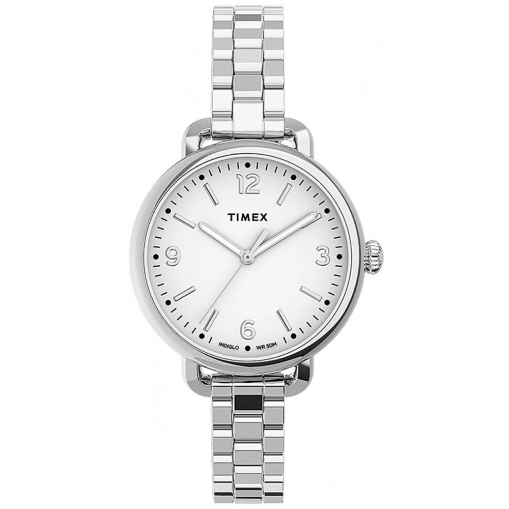Наручные часы женские Timex Standard Demi кварцевые Silver (Tx2u60300)
