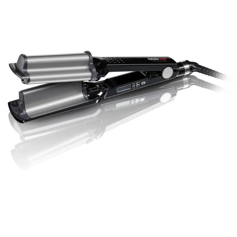 Плойка-волна тройная для волос BaByliss PRO Ionic Hi-Def Waver BAB2469TTE 19 мм Черный (PH00705)