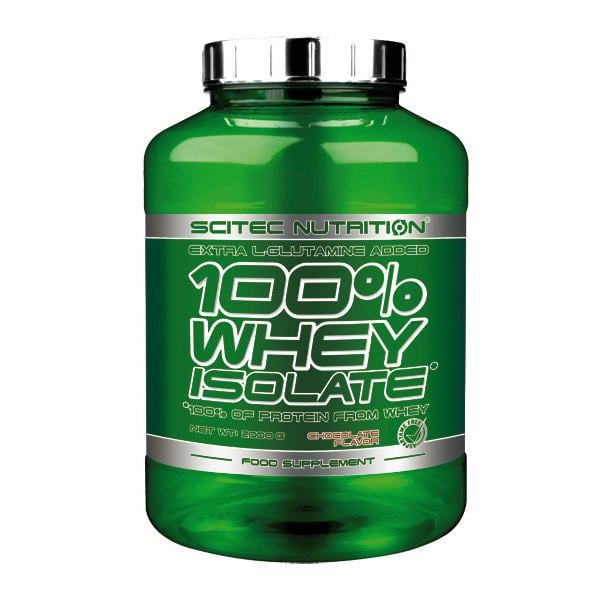 Изолят сывороточный Scitec Nutrition 100% Whey Protein Isolate банан 2 кг (00442-01)