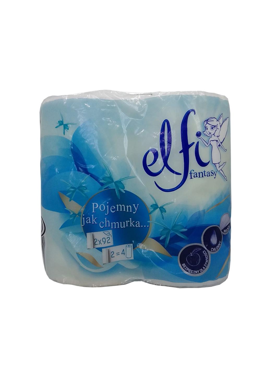 Паперові рушники Elfi Fantasy двохшаровий 90 відривів 2 шт.