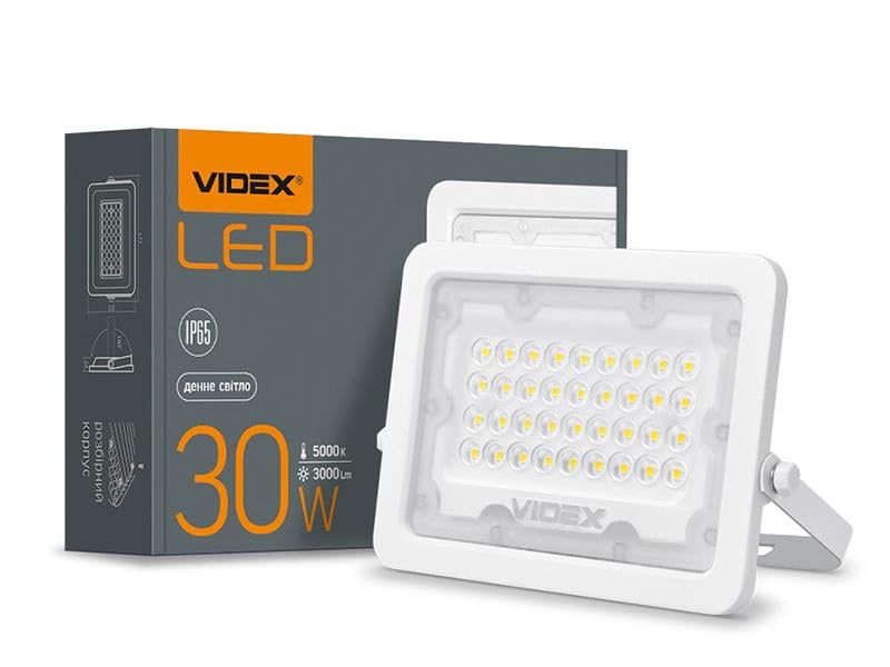 Прожектор Videx LED 30W 5000К 220V IP65 (VL-F2e-305W) - фото 1 Прожектор Videx LED 30W 5000К 220V IP65 (VL-F2e-305W) - фото 1