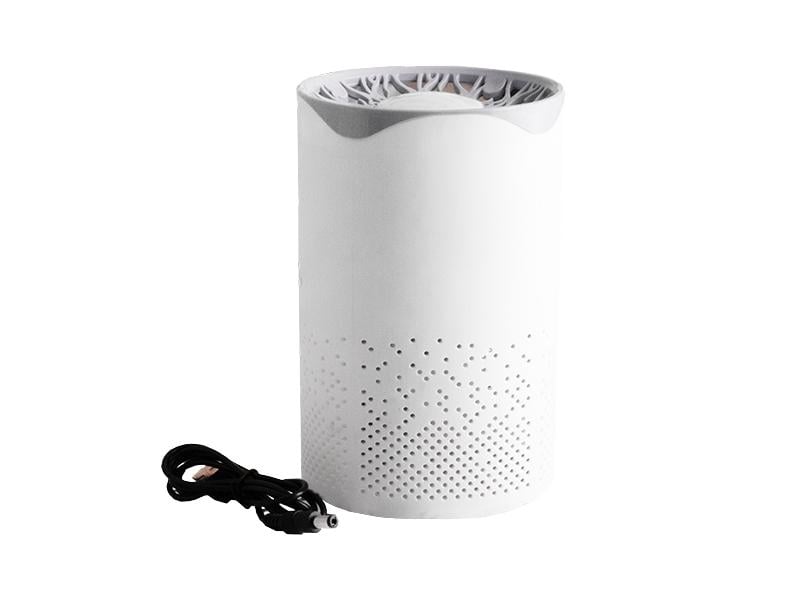 Светильник светодиодный от комаров Лемансо LM3402 5W 110-240V USB + адаптер ABS Белый (2888)