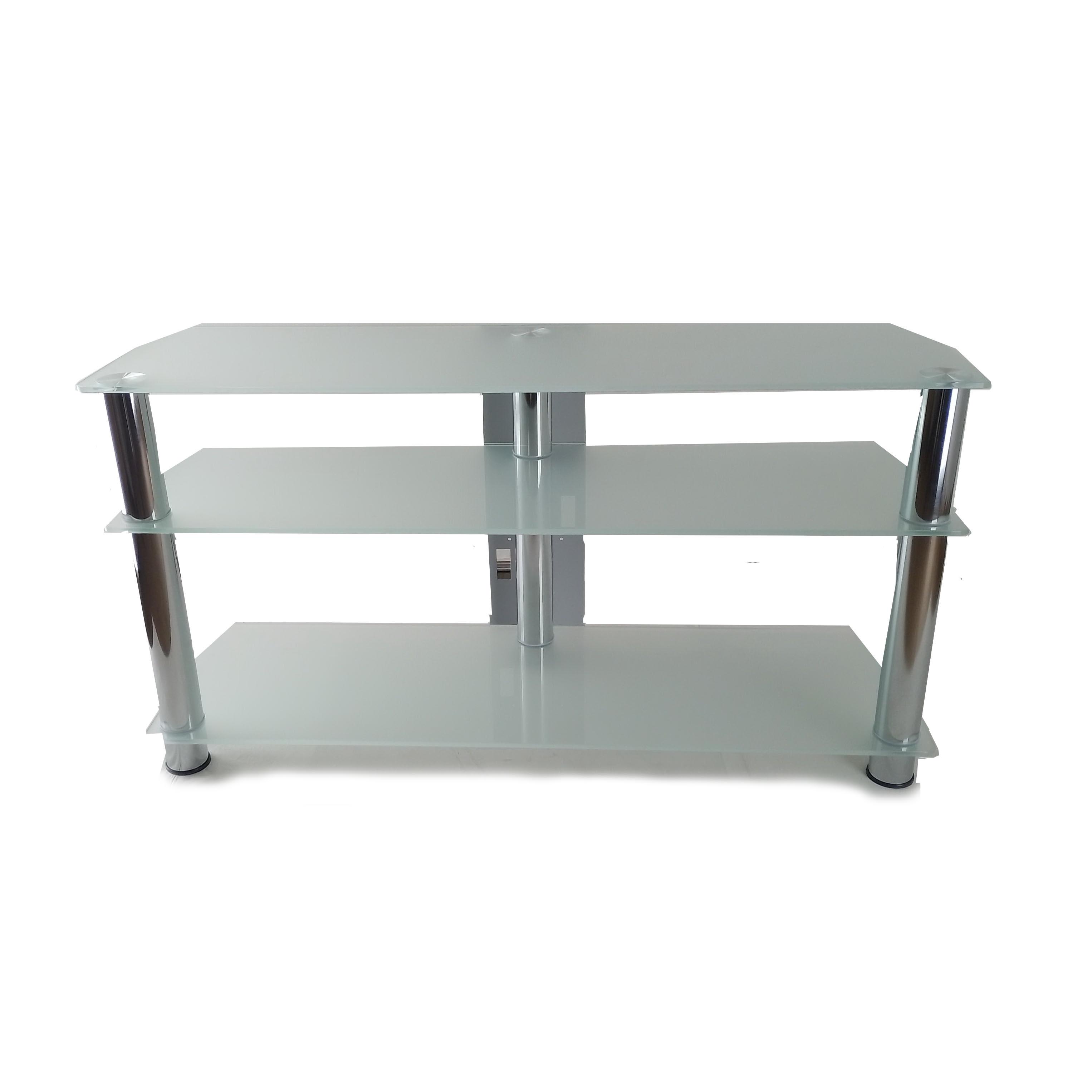 Тумба під телевізор Commus Меридіан new Satin Chr 20-47" 1100х350х569 мм Білий/Хром (644420138) - фото 4 Тумба під телевізор Commus Меридіан new Satin Chr 20-47" 1100х350х569 мм Білий/Хром (644420138) - фото 4