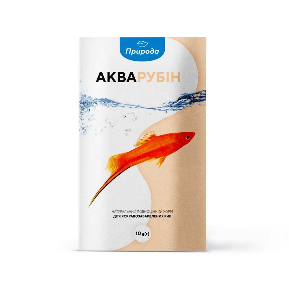 Корм для рыб Природа Акварубин 10 г