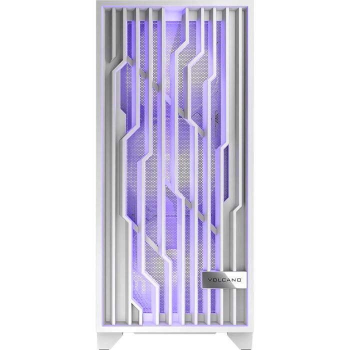 Корпус для комп'ютера Modecom VOLCANO PERUN APEX ARGB 4x140 мм USB 3.0x2/TYPE-C White (AT-PERUN-4F-ARGB-20-00000) - фото 3