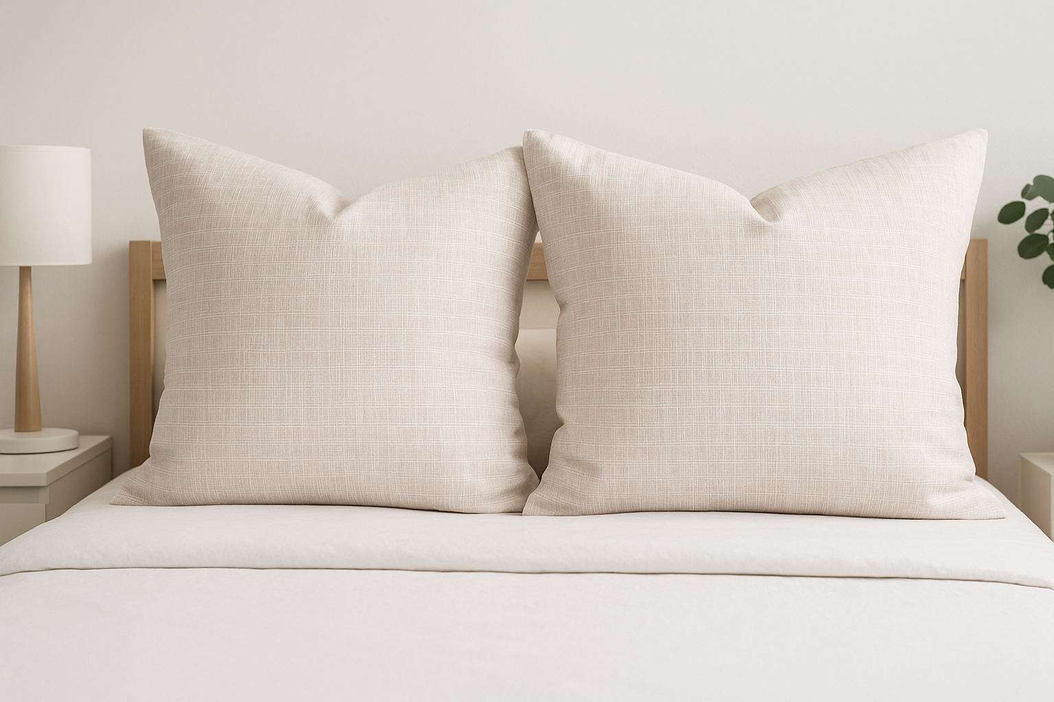 Наволочки Texture White из бязи 70х70 см 2 шт. (G-2505TeBW/x70)