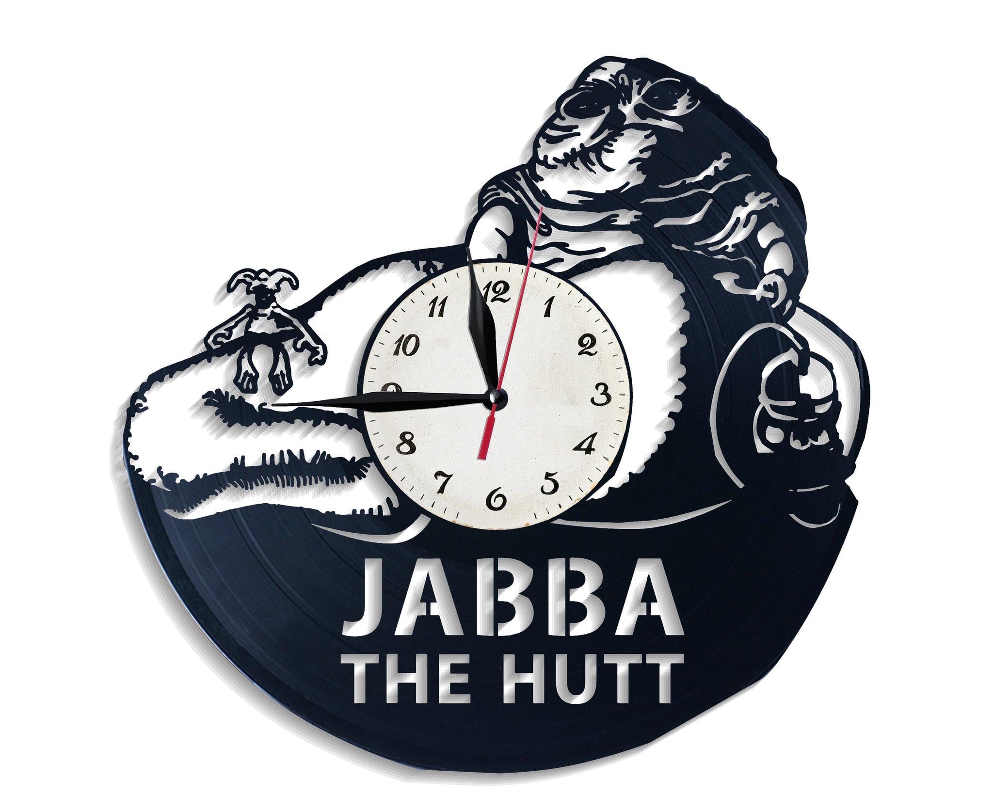 Часы настенные Джабба Хатт 2683 из виниловой пластинки