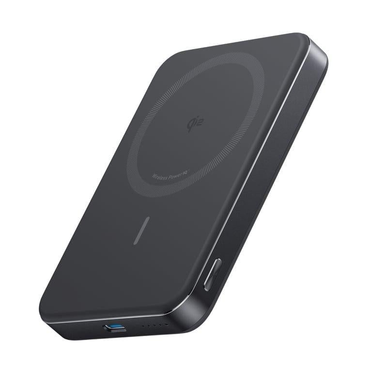 Повербанк Anker Ultra-Slim 10000mA Qi2 15W Black (A1664H11)