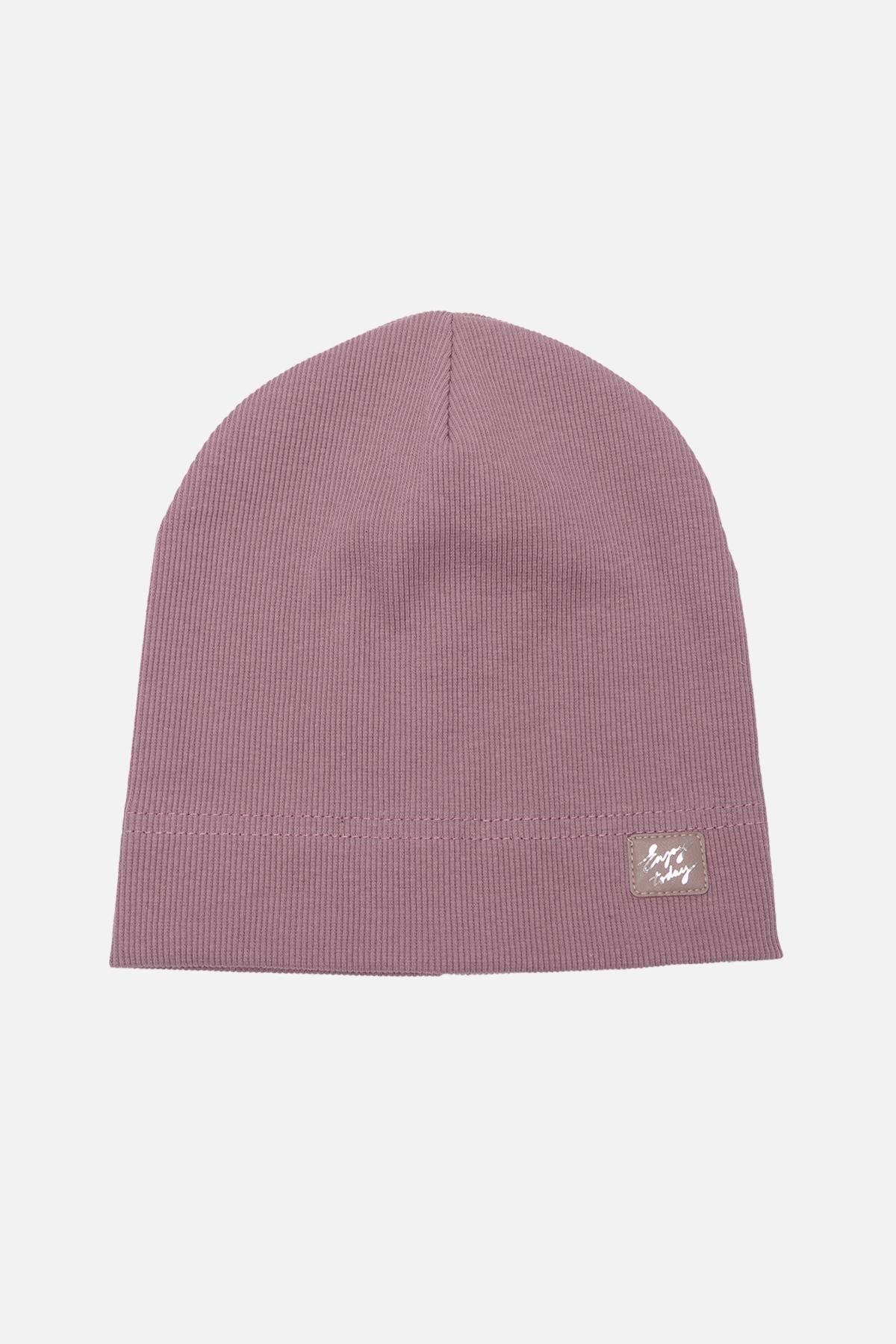 Шапка для дівчинки 54-56 см Бузковий (24099884)